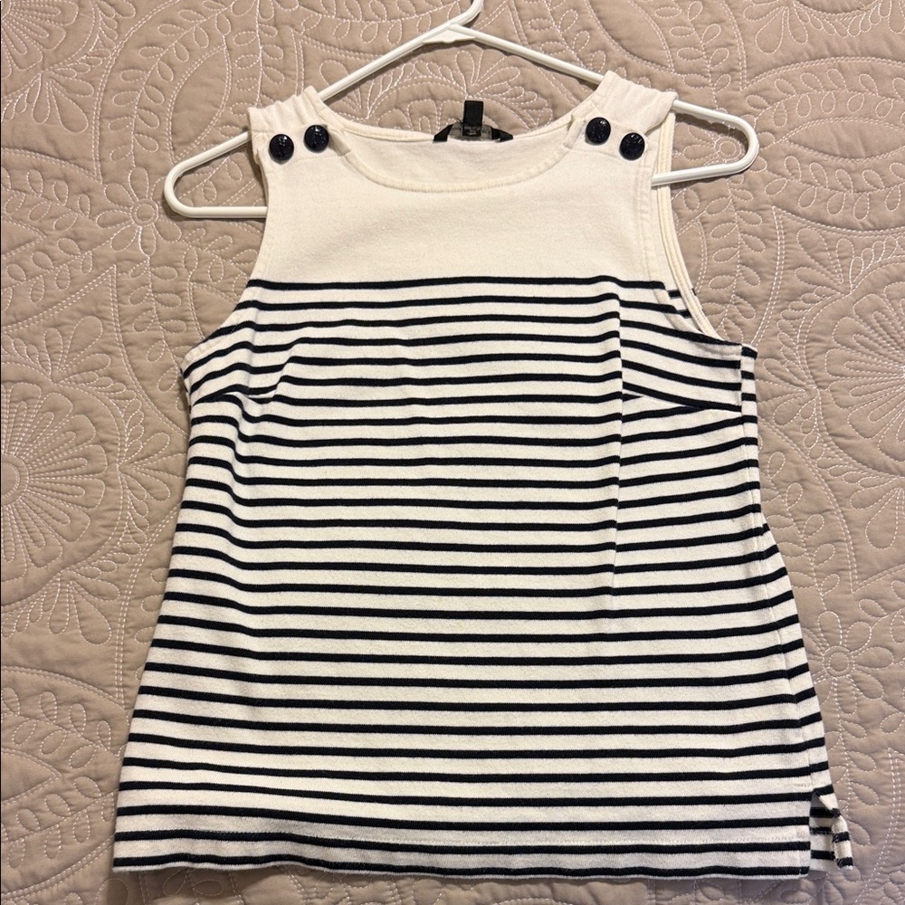 Banana Republic Cream Knit Top